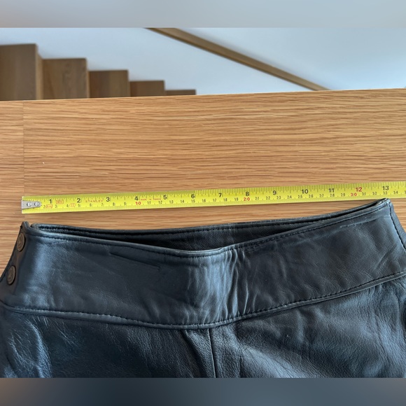 Real soft leather pants in black - Picture 5 of 6